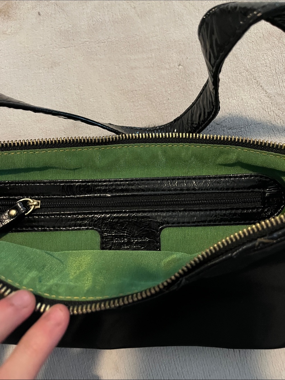 Kate Spade Small Black Nylon Shoulder Bag - Picture 5 of 6